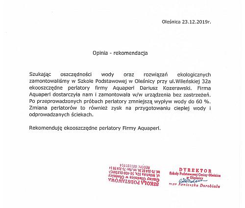 perlatory rekomendacje Oleśnica aquaperl.pl